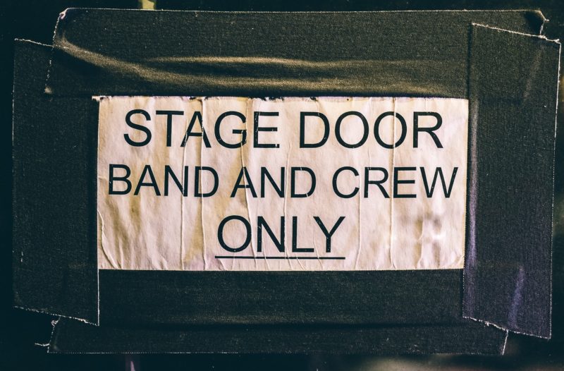 band-crew ONLY