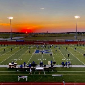 KHS Band at sunrise