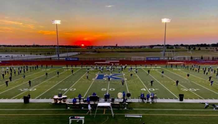 KHS Band at sunrise