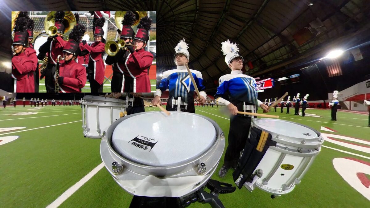 Gopro of KHS drumming.