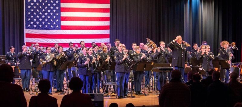 43rd Band performing