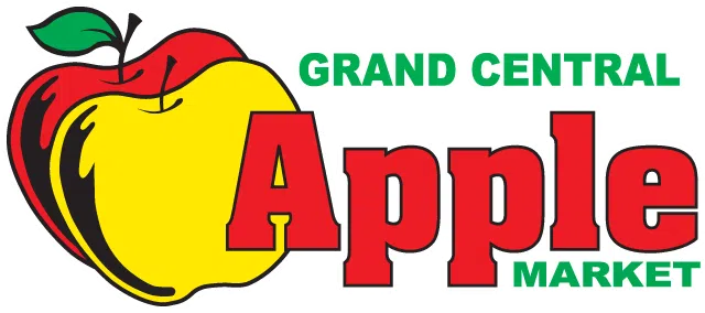 The "Grand Central Apple Market" logo is displayed.