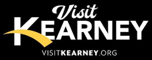 The "Kearney Visitor's Bureau" logo is displayed.