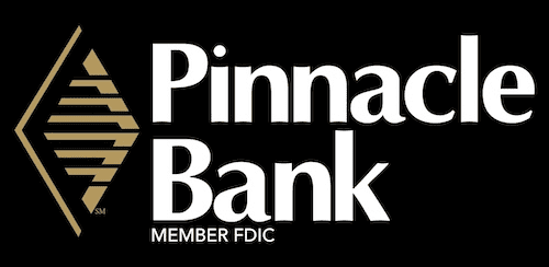 The "Pinnacle Bank" logo is displayed.