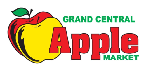 The "Grand Central Apple Market" logo is displayed.