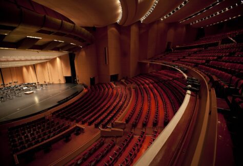 Lied Center main auditorium in Lincoln, NE