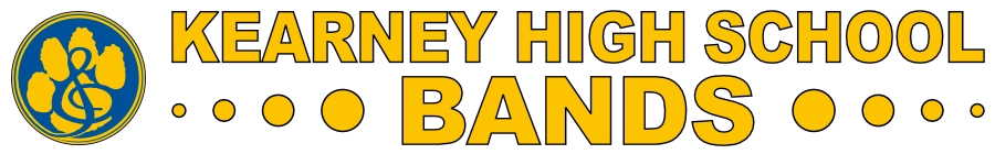 Kearney High School Bands Title Banner