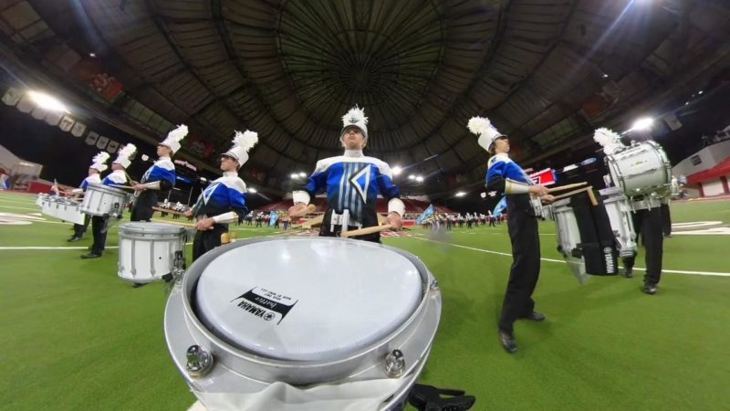 Gopro of KHS drumming.